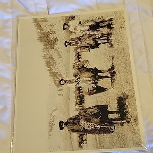 Unframed cowboy photo